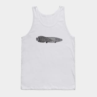 Arapaima Ink Art - light colors Tank Top